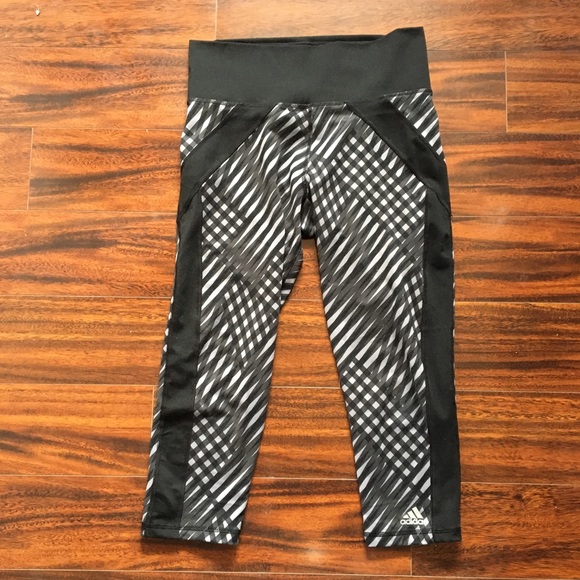 adidas Pants - Adidas | Climalite High Rise Cropped Leggings